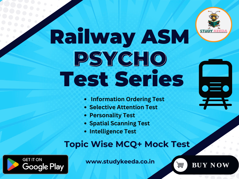 Assistant Station Master Psycho Test Series – Practice & Mock Tests