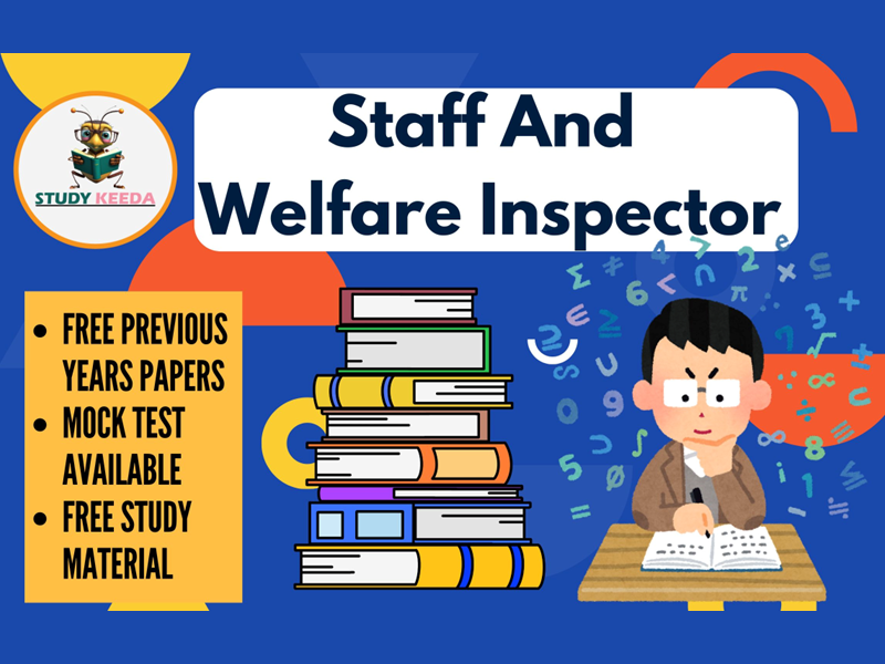 Staff & Welfare Inspector LDCE Study Material – Mock Tests & PYQs