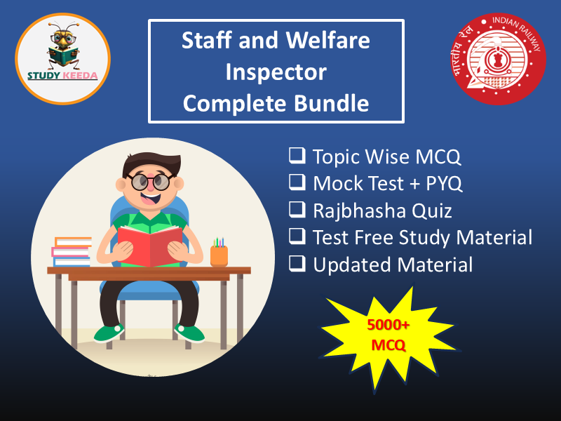 Staff & Welfare Inspector LDCE Study Material – Mock Tests & PYQs